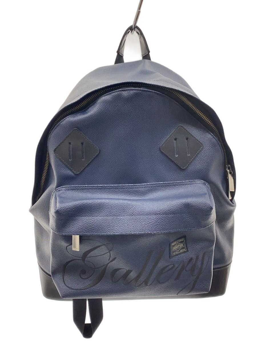 PORTER◆Backpack/Leather/NVY - image 1