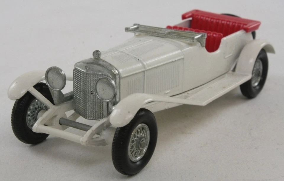 Y-10/2; 1928 Mercedes-Benz 36-220; Blanco, Modelos RAROS de Antaño Caja tipo D3 Foto 3 de 4