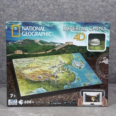 National Geographic Imperial China 4D 600+ Stück Puzzle-NEU versiegelt