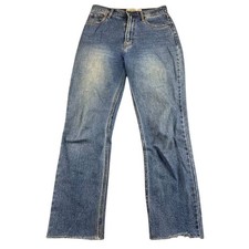 Abercrombie  Fitch Jeans Women 25/0 R Blue Ankle Straight Ultra High Rise Denim