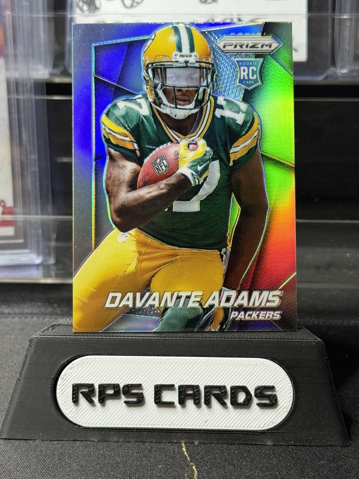 2014 PANINI PRIZM DAVANTE ADAMS #281 ROOKIE SILVER PRIZM (RC) PACKERS