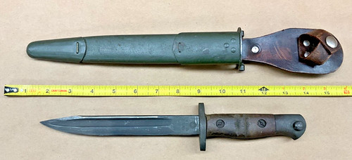 VINTAGE REMINGTON BRITISH NO5 JUNGLE CARBINE 1913 ENFIELD BAYONET (#132