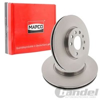 2X Mapco Bremsscheiben 285Mm BelÜFtet Vorne Passend FüR Fiat Croma Opel Signum V