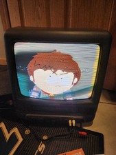 Broksonic CRT TV VCR Combo VHS Player 13" CTSGT-8118 Vintage Gaming Not Working