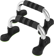 Steel Push Up Handles for Floor, Portable Workout Equipment with Non Slip Grip