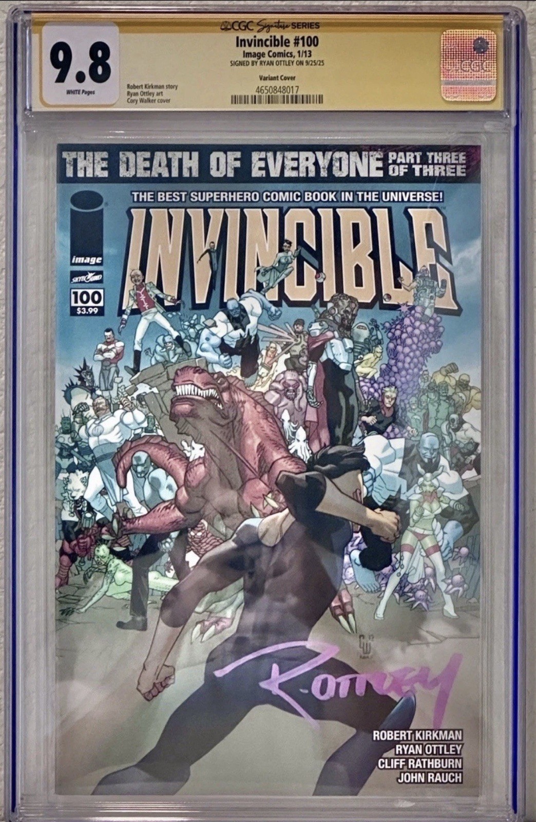 Invincible #100 Value - GoCollect
