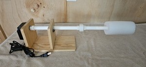 DIY Wooden Tumbler Turner Machine
