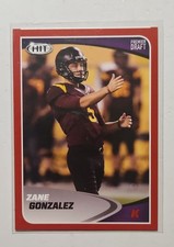 2017 Sage Hit - Zane Gonzalez #4 Red (RC)