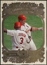 1999 Upper Deck Century Legends #HR10 Mark McGwire Oversized 5x7 Baseball VG