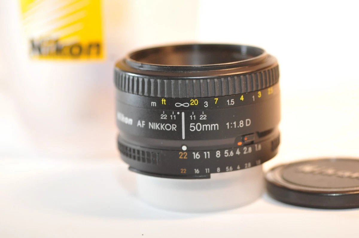 Nikon AF-D f/1.8 Camera Lenses 50mm Focal for sale | eBay