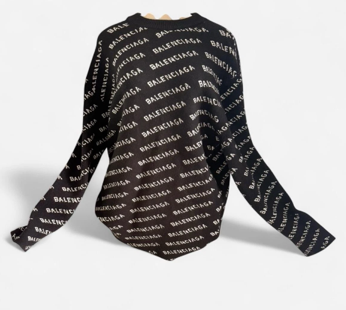 Balenciaga Black Sweaters for Men for sale | eBay