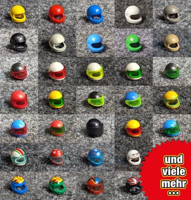 Lego 2446 Helm Helme mit/ ohne Visier - FARBE + MENGE wählen - Motorradhelm - U2
