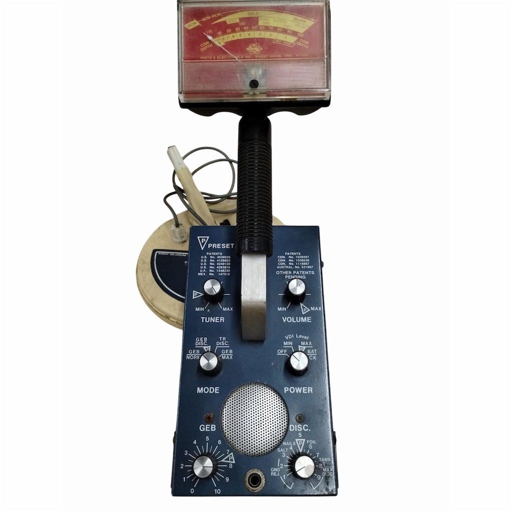 Vintage Whites Coinmaster 6000 /DI Professional Series 3 Metal Detector ...