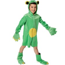 Kinderkostüm Frosch Kröte Froschkönig Tier Märchen Overall Karneval Fasching