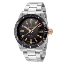 Edox Unisex SkyDiver 38mm Automatic Watch 801...