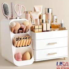 Large Makeup Organizer Multi-Purpose Cosmetic Storage Brushes Jewelry Supplies