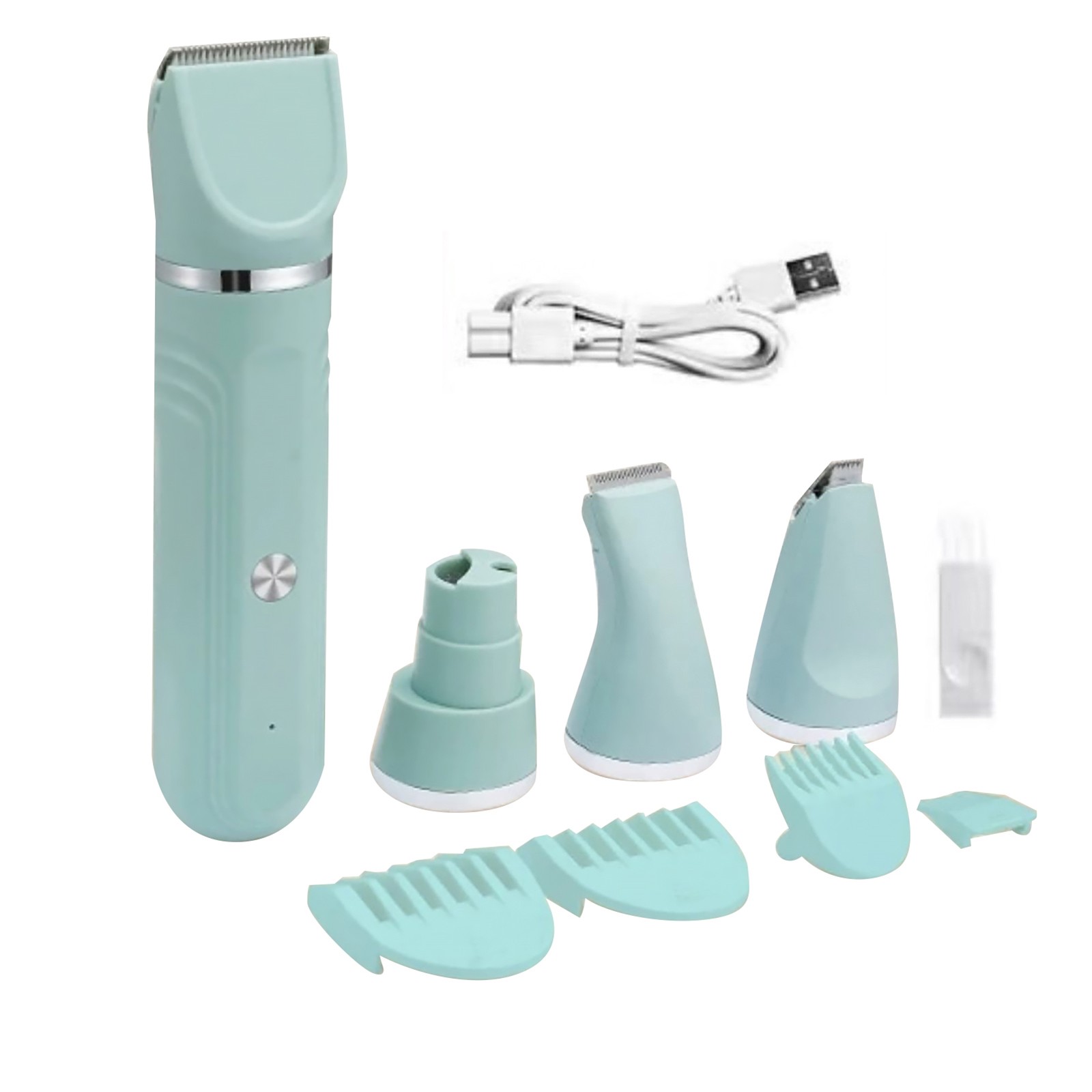 4 in 1 Multi-Functional USB Charging Pet Cat/Dog Grooming Clippers Trimmer FF