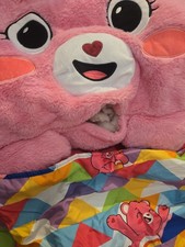 Happy Nappers Care Bears Sleep 60Lx30W 2-In-1 Plush Character (Has Damage)