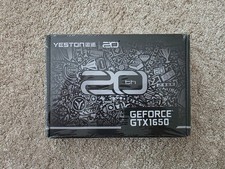 Yeston NVIDIA GTX 1650 4GB GDDR5 Single Slot Low Profile Graphics Card