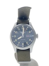 SEIKO 5 Sports Automatic Wristwatch Analog BLK GRN SS 4R36 13P0