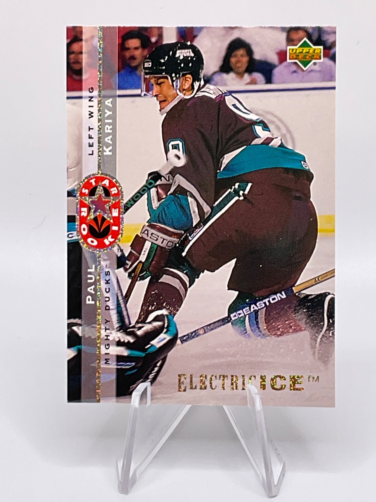 Paul Kariya 1994-95 Upper Deck Star Rookie Electric Ice # 235 Ducks 1 Owner Nice