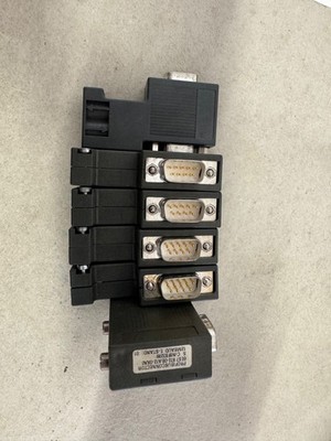 6× Siemens 6ES7 972-0BA12-0XA0 PROFIBUS-Steckverbinder   Gebraucht, Getestet