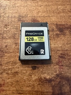 ProGrade Digital 128GB CFexpress 2.0 Type B Gold Memory Card CF Express 1700MB/s