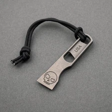 NEW! Nice Guy Machine Co. x TAD "Maggie Sleeper" Titanium EDC Prybar w/ Skull