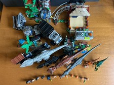 Lote Lego Jurassic World: Auténtico Indominus Rex, Indoraptor, Carnotaurus, etc.