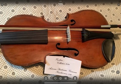 Antonius Stradivarius Cremonenfis 1716 the label it doesn't say