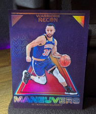2021-22 Panini Recon Stephen Curry Maneuvers #9 Golden State Warriors