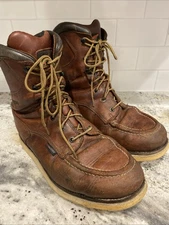 Men’s 8” Redwing Waterproof Soft Toe Boot 10 F2892-18 EH Stock No. 411