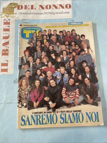 TV LÄCHELN UND SONGS 8/1993 SANREMO MANDREDI IT VESPA SISTER ACT BertèFR50