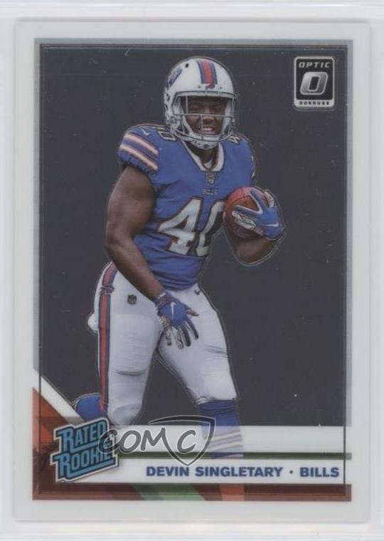 2019 Panini Donruss Optic Rated Rookie Devin Singletary #178 10k8