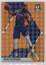 2019-20 Panini Mosaic Fluorescent Orange Prizm /25 Andre Drummond #17 12hh