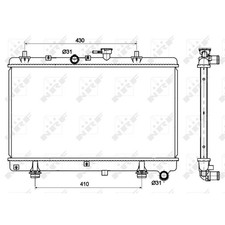 Radiateur Kia RIO