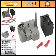 Overload Start Relay Compressor Run Capacitor for Whirlpool Kenmore Fridges