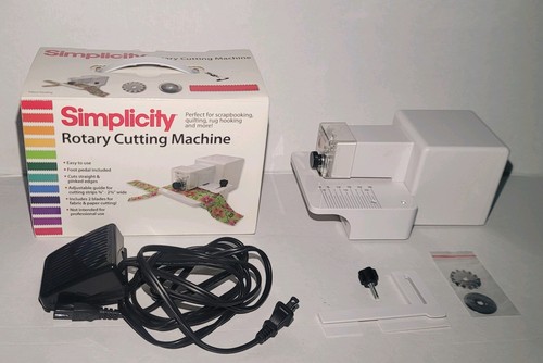 Simplicity | Rotary Cutting Machine | Model 881950 Quilting Cardmaking | *Tested