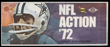 1972 Sunoco NFL Action Stamps – SEALED 9-Player Pack – Unopened Vintage Football