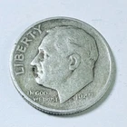 1947 S Roosevelt Dime 90% Silver Circulated Coin Free Shipping #8763