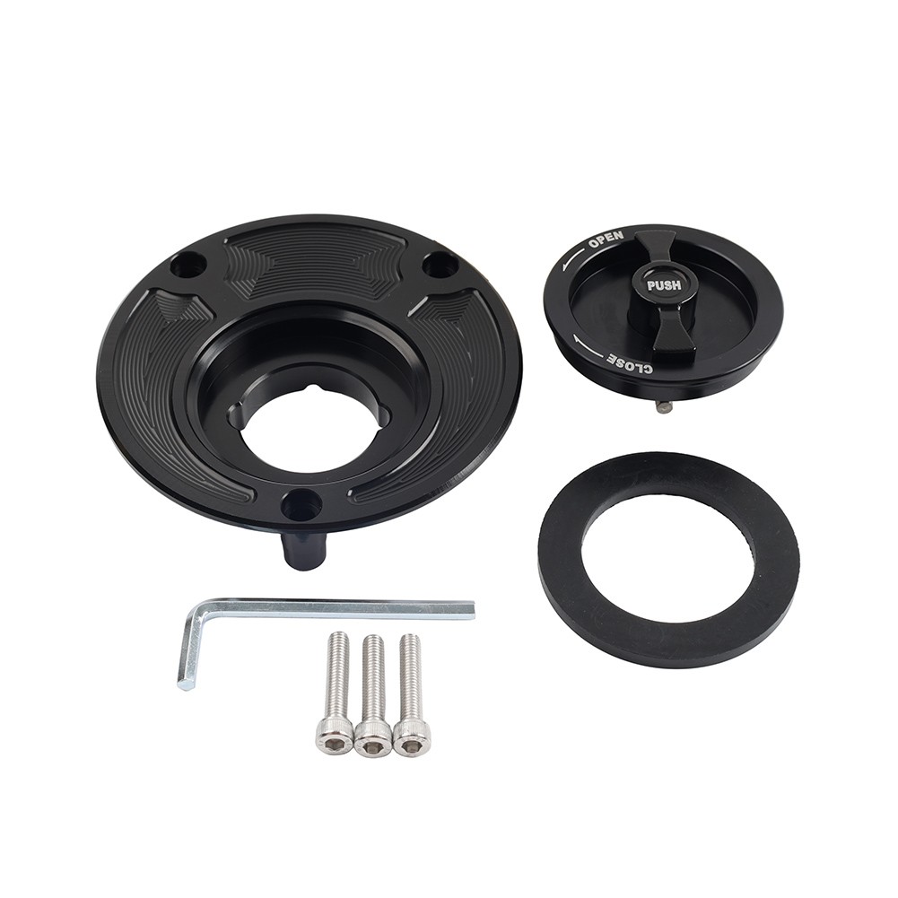 Fuel Gas Tank Cap Keyless for Yamaha R6 R6S R1 FZ1 FZ6 FJR1300 MT