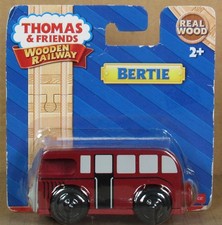 Fisher Price Thomas  Friends Wooden Railway BBT41 Bertie the Bus 2013 NOS