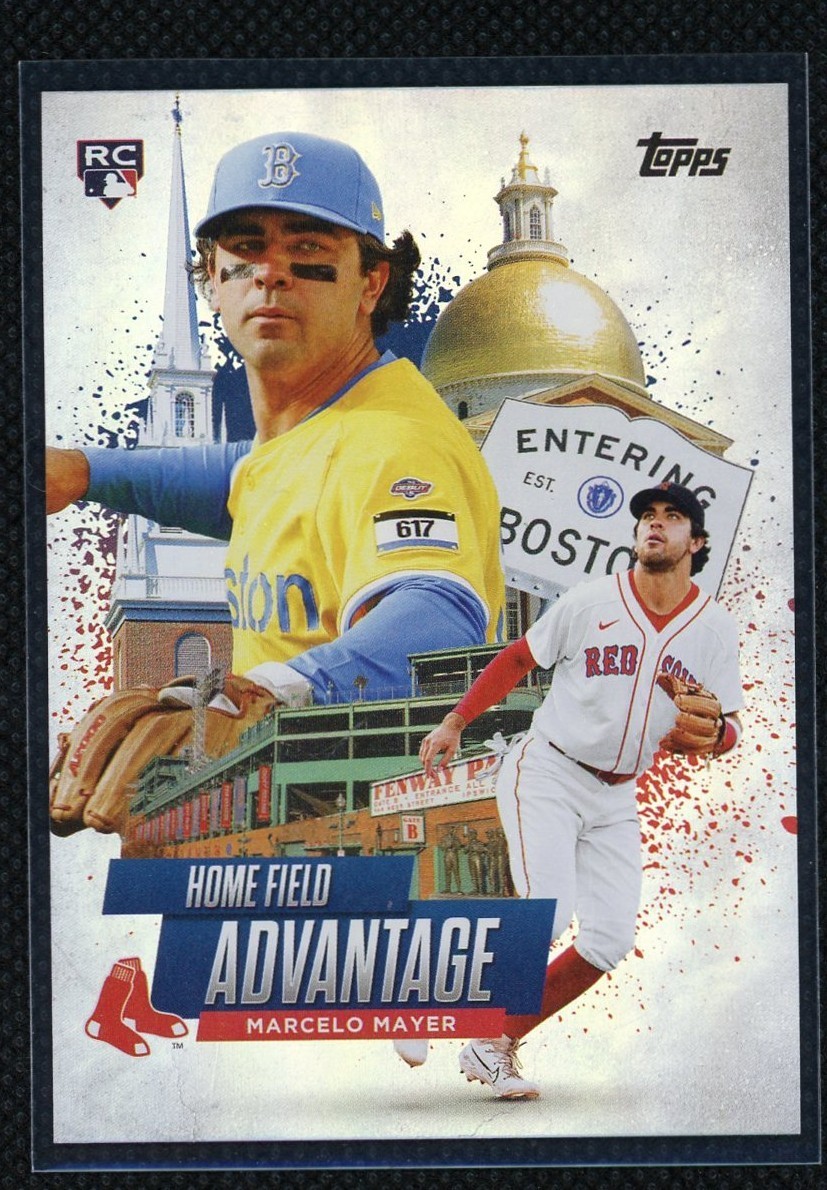 2025 Topps Update MLB Marcelo Mayer Home Field Advantage Rookie SSP