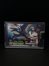 2024 Wild Card Eli Manning Dino-Might Prehistoric 6/15 – Giants Legend