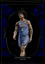 2022-23 Panini Select Blue Prizm Jaylin Williams Oklahoma City Thunder #99