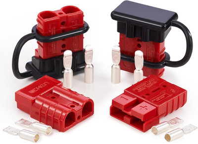 Wire Connector 4 Pack, 50A Wire Harness Plug Kit for 6-12 Gauge Cables, 12V-36V