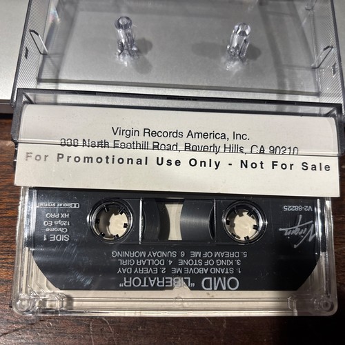 OMD: Orchestral Manoeuvres In The Dark Liberator 1993 Promo Cassette Only 1 eBay - Picture 4 of 6