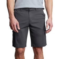 Copper Oak Men's Cargo Shorts Flex Waistband Stretch Cotton New Sizes 30-42