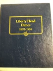 Barber Dime Starter Set (45 Coins) In Whitman Album