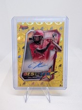 2025 Bowman's Best James Wood BTA-JWO Best-Tek Gold Auto 49/50